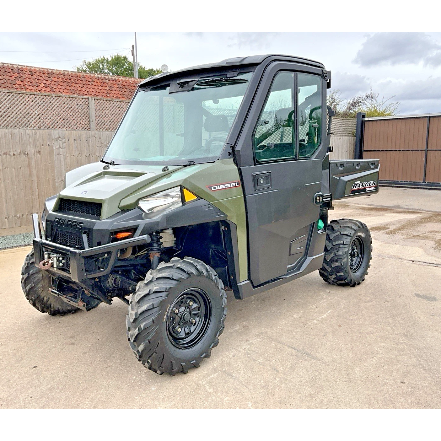 2015 ROAD REGISTERED POLARIS RANGER 1000 DIESEL 4WD UTILITY VEHICLE